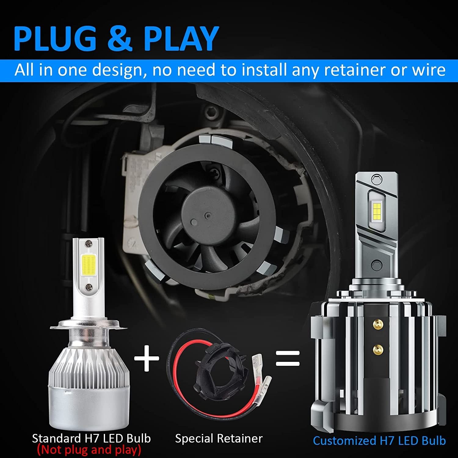 products/729/led sijalice tipske za eos.jpg - H7 SET 10000LM - CANBUS, TIPSKE za VOLKSWAGEN vozila - Xenon Svetla Beograd